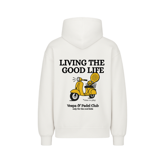 Oversized Hoodie "Vespa & Padel Club"