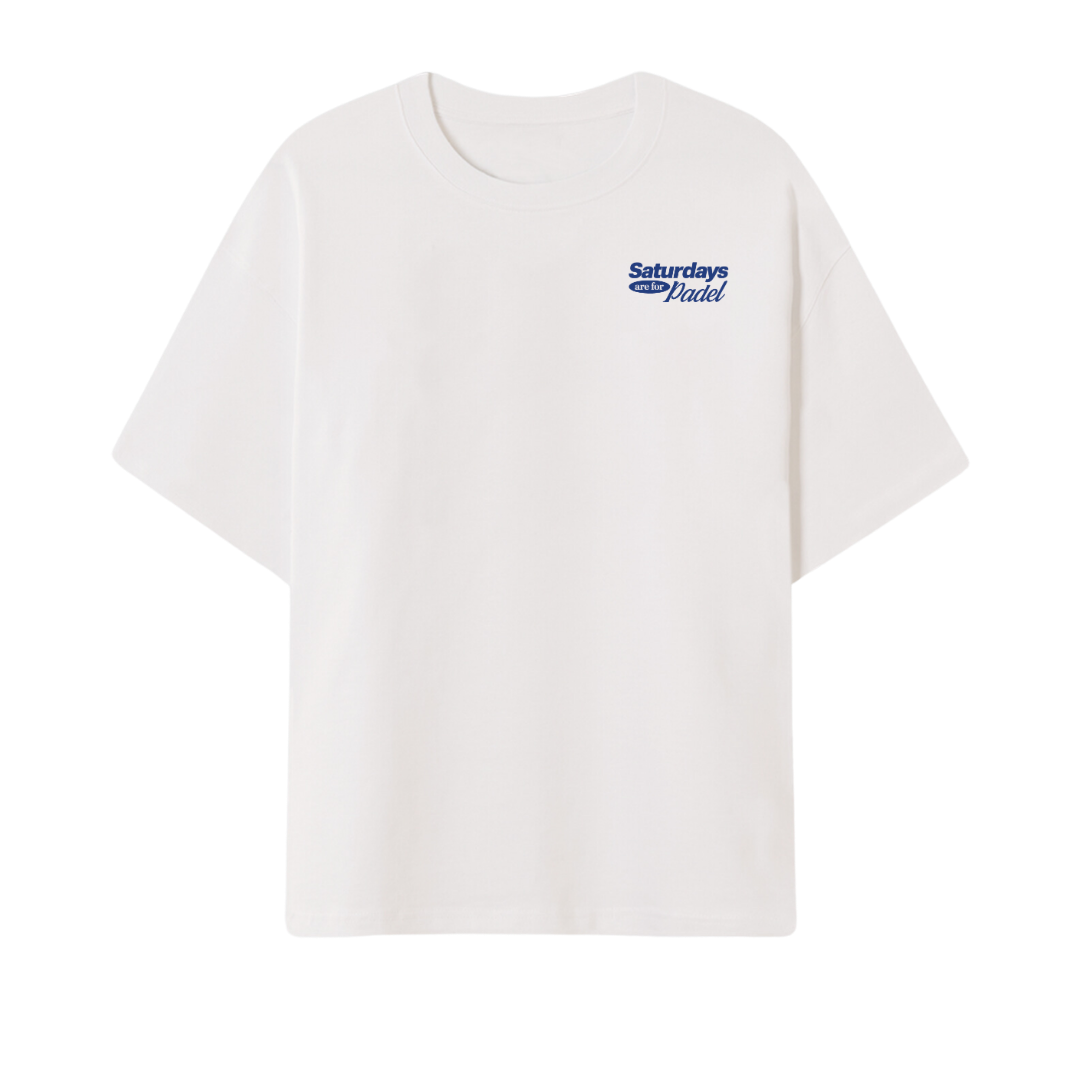 Oversize T-Shirt "Saturdays Padel"
