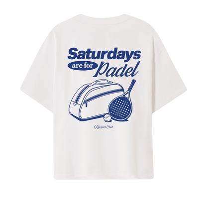Oversize T-Shirt "Saturdays Padel"