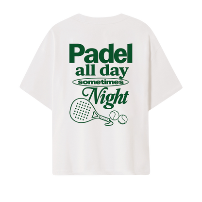 Oversize T-Shirt "Padel Night"