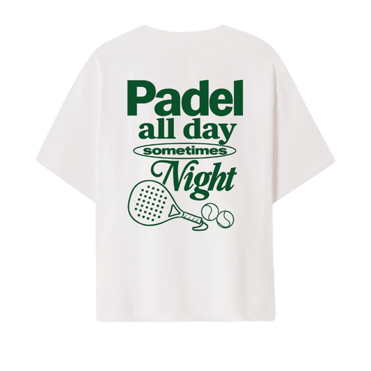 Oversize T-Shirt "Padel Night"