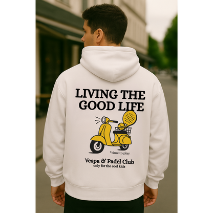 Oversize Hoodie "Vespa & Padel Club"