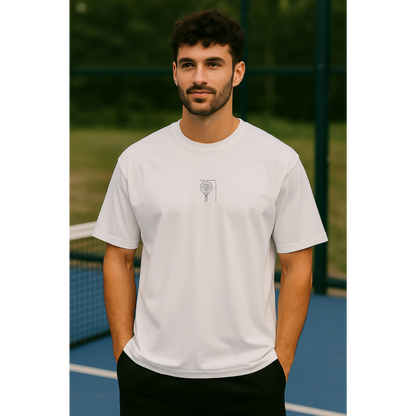 Oversize T-Shirt "Padel Construction"