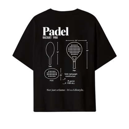 Oversize T-Shirt "Padel Construction"