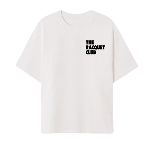 Oversize T-Shirt "THE RACQUET CLUB"