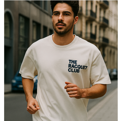 Oversize T-Shirt "THE RACQUET CLUB"
