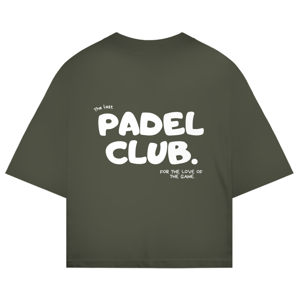 Oversized T-shirt THE LAST PADEL CLUB