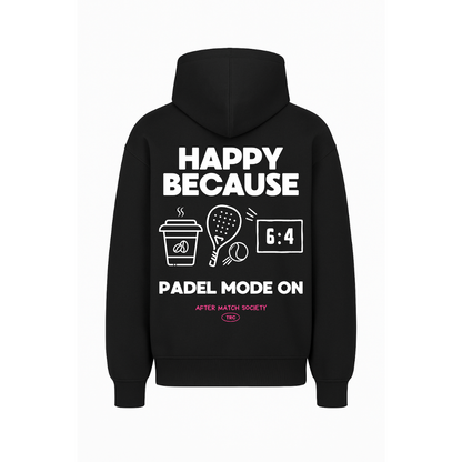 Oversized hoodie "PADEL MODE ON"