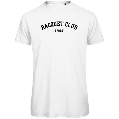 Basic Herren T-Shirt aus Bio-Baumwolle "Racquet Club""