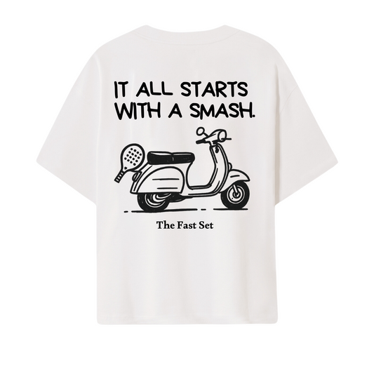 Premium Oversize T-Shirt - EXCLUSIVE "FAST SET PADEL SMASH" EDITION