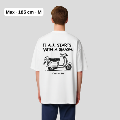 Premium Oversize T-Shirt - EXCLUSIVE "FAST SET PADEL SMASH" EDITION