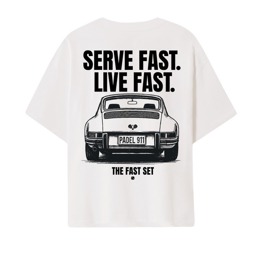 Premium Oversize T-Shirt - EXCLUSIVE "FAST SET SERVE FAST" EDITION