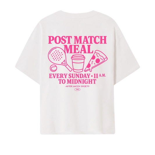 Premium Oversize T-Shirt Post Match Meal