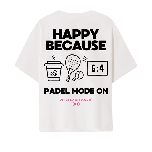 Premium Oversize T-Shirt PADEL MODE ON