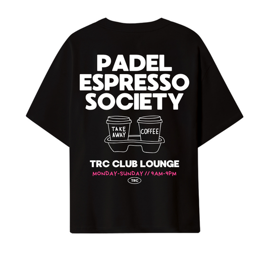 Premium Oversize T-Shirt Padel Espresso Club