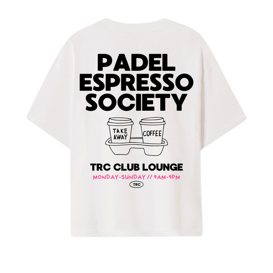 Premium Oversize T-Shirt Padel Espresso Club