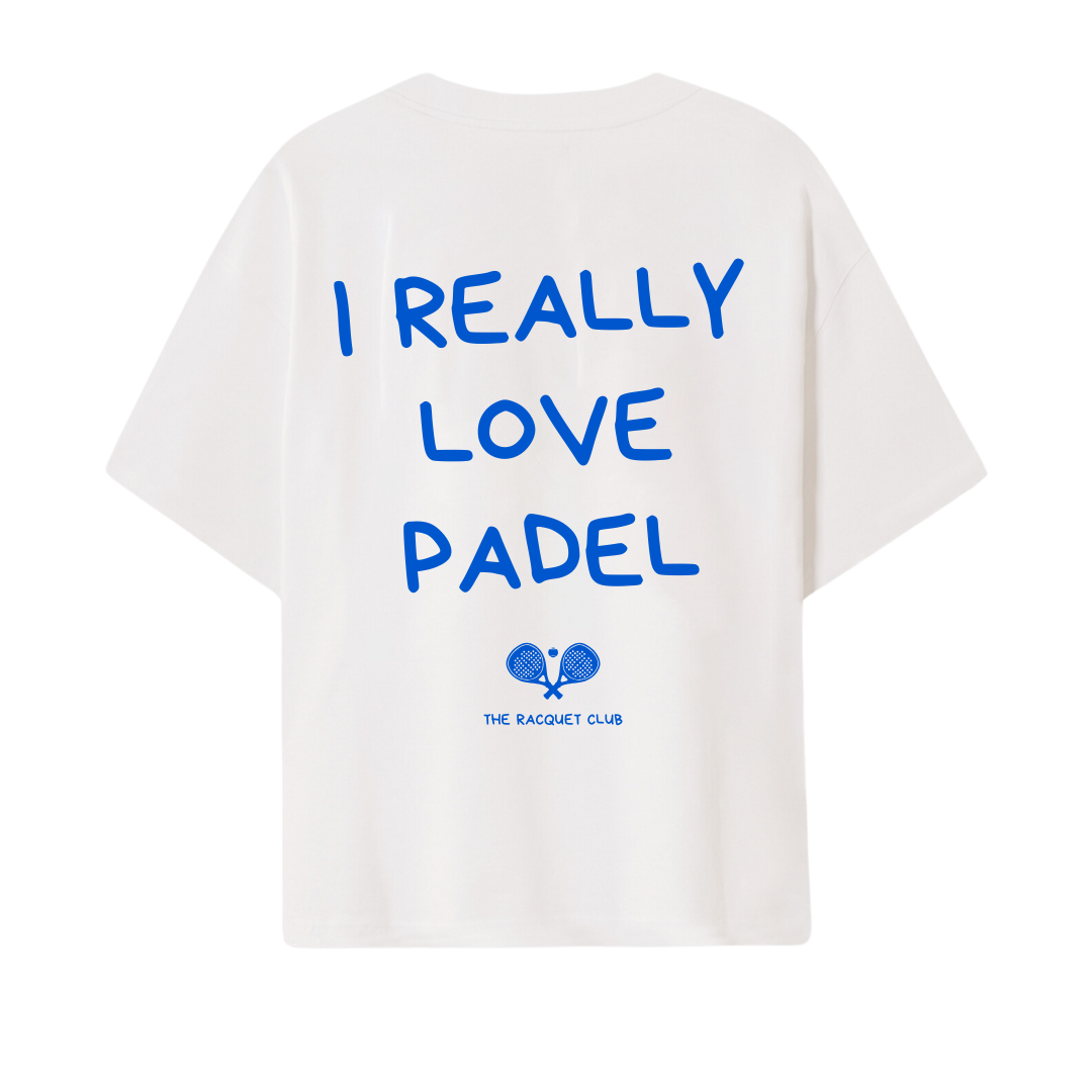 Premium Oversize T-Shirt PADEL LOVE