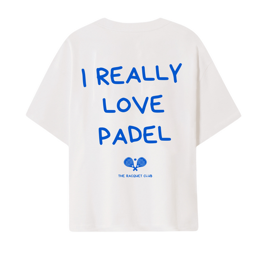 Premium Oversize T-Shirt PADEL LOVE
