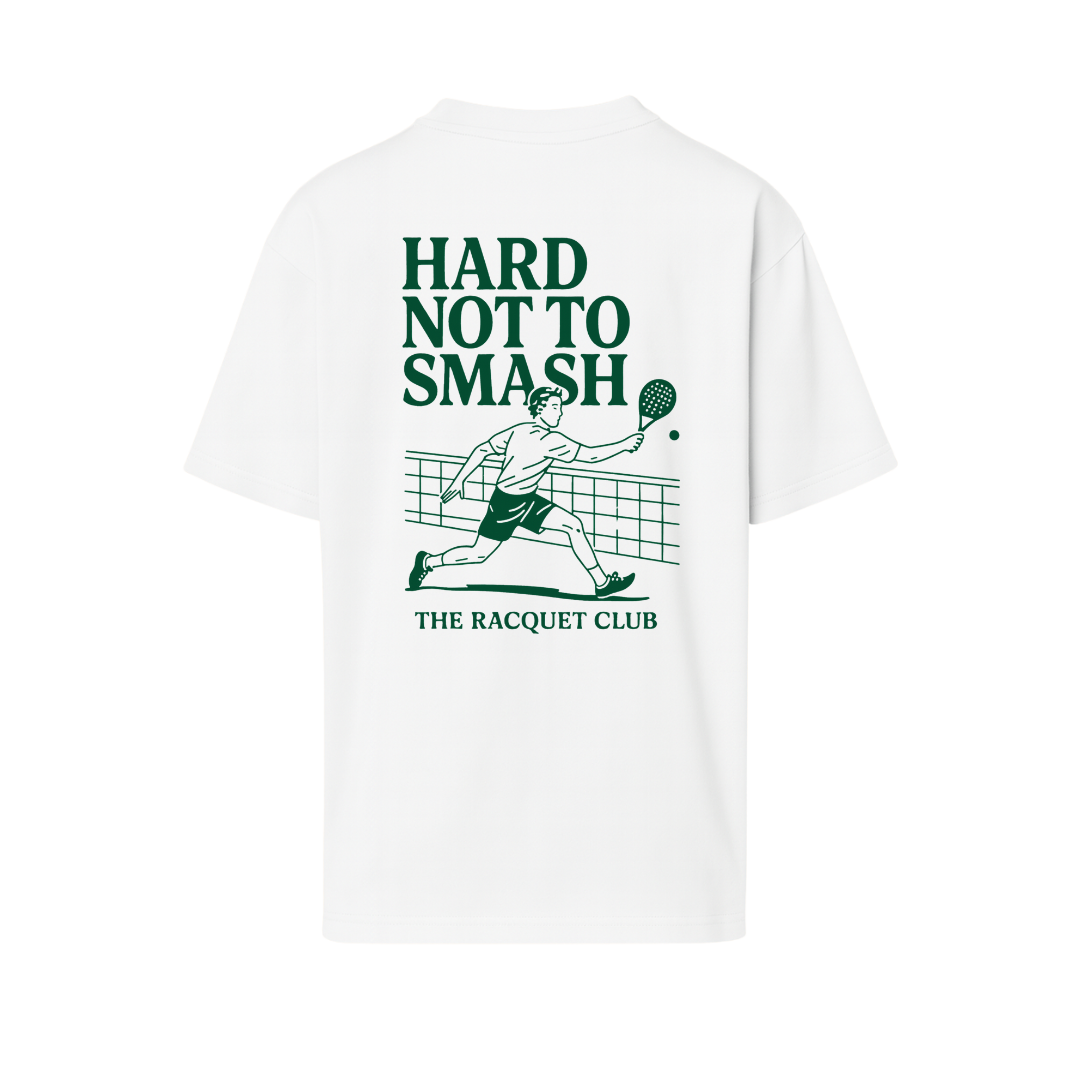 Oversized T-Shirt "Hard not to Smash"