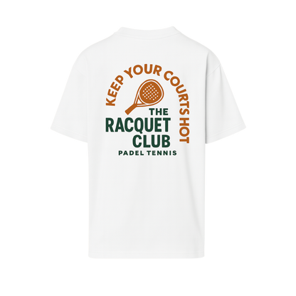 Oversize T-Shirt "Padel Racquet"
