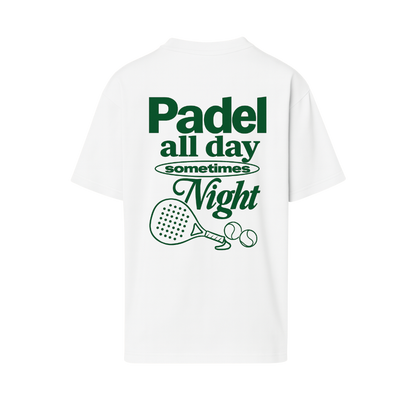 Oversized T-shirt "Padel All Day"