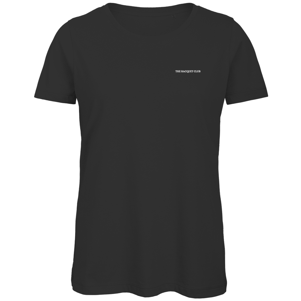 Basic Damen T-Shirt aus Bio-Baumwolle "Racquet Club"
