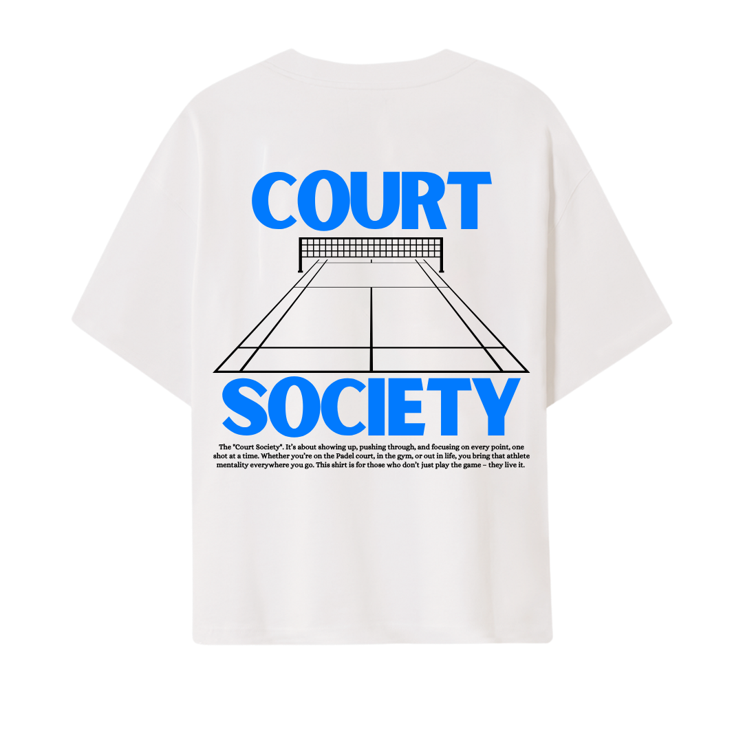 Oversize T-Shirt "Court Society"