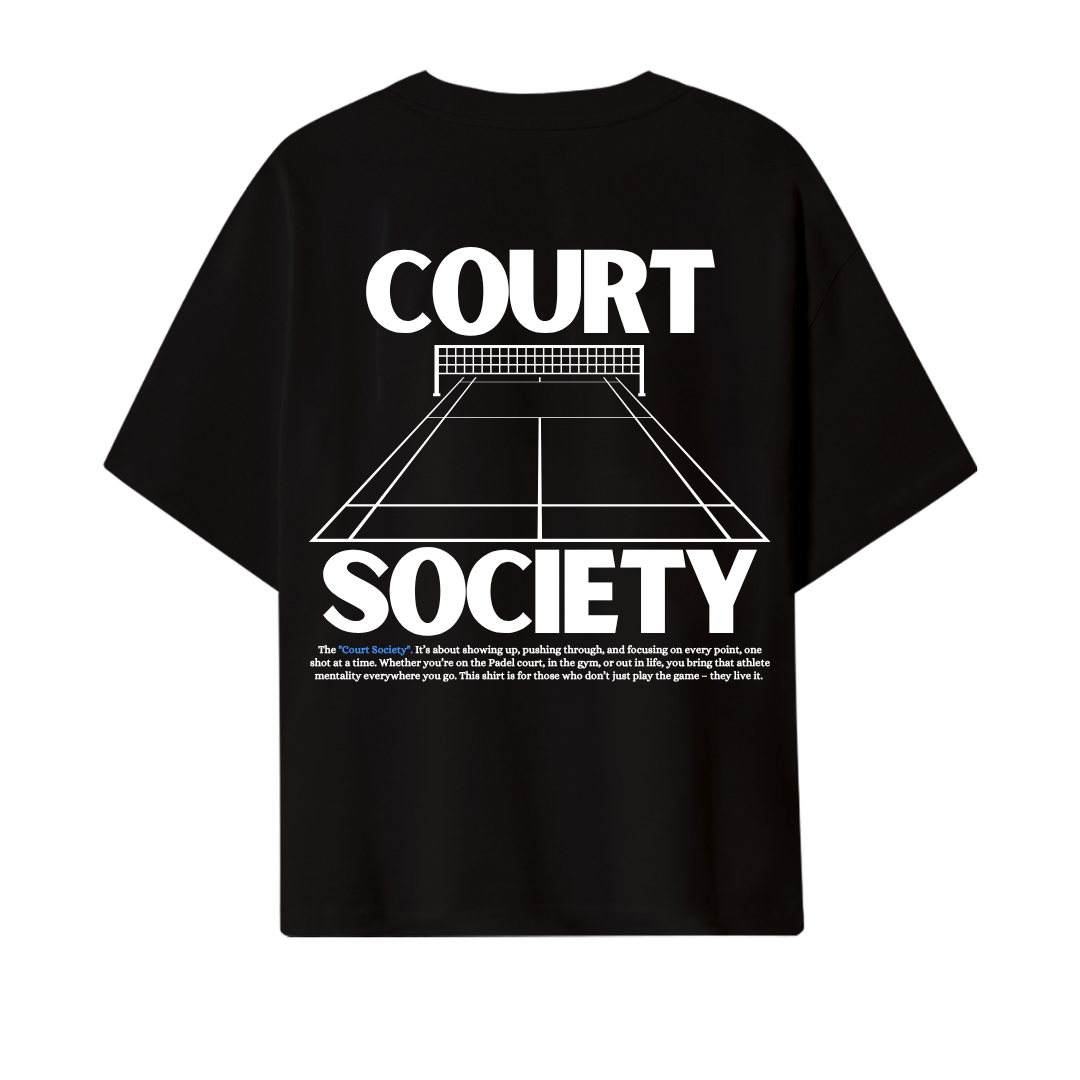 Oversize T-Shirt "Court Society"