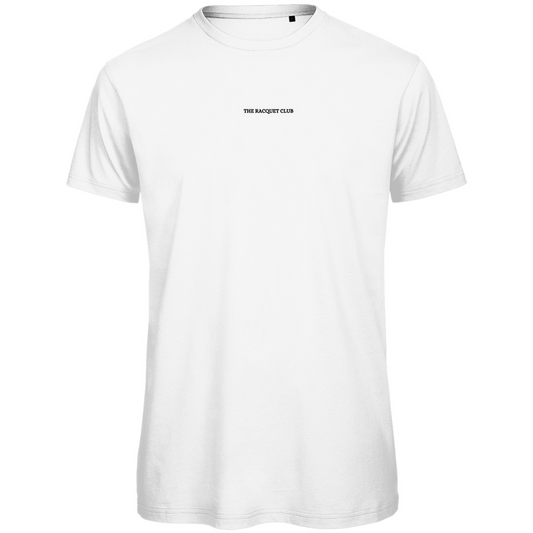 Basic Herren T-Shirt aus Bio-Baumwolle "The Racquet Club""