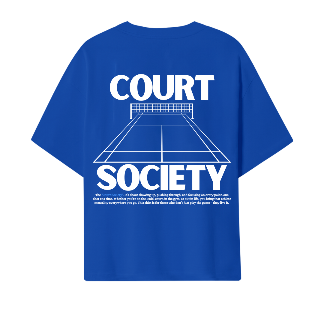 Oversize T-Shirt "Court Society"