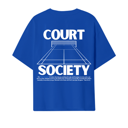 Oversize T-Shirt "Court Society"