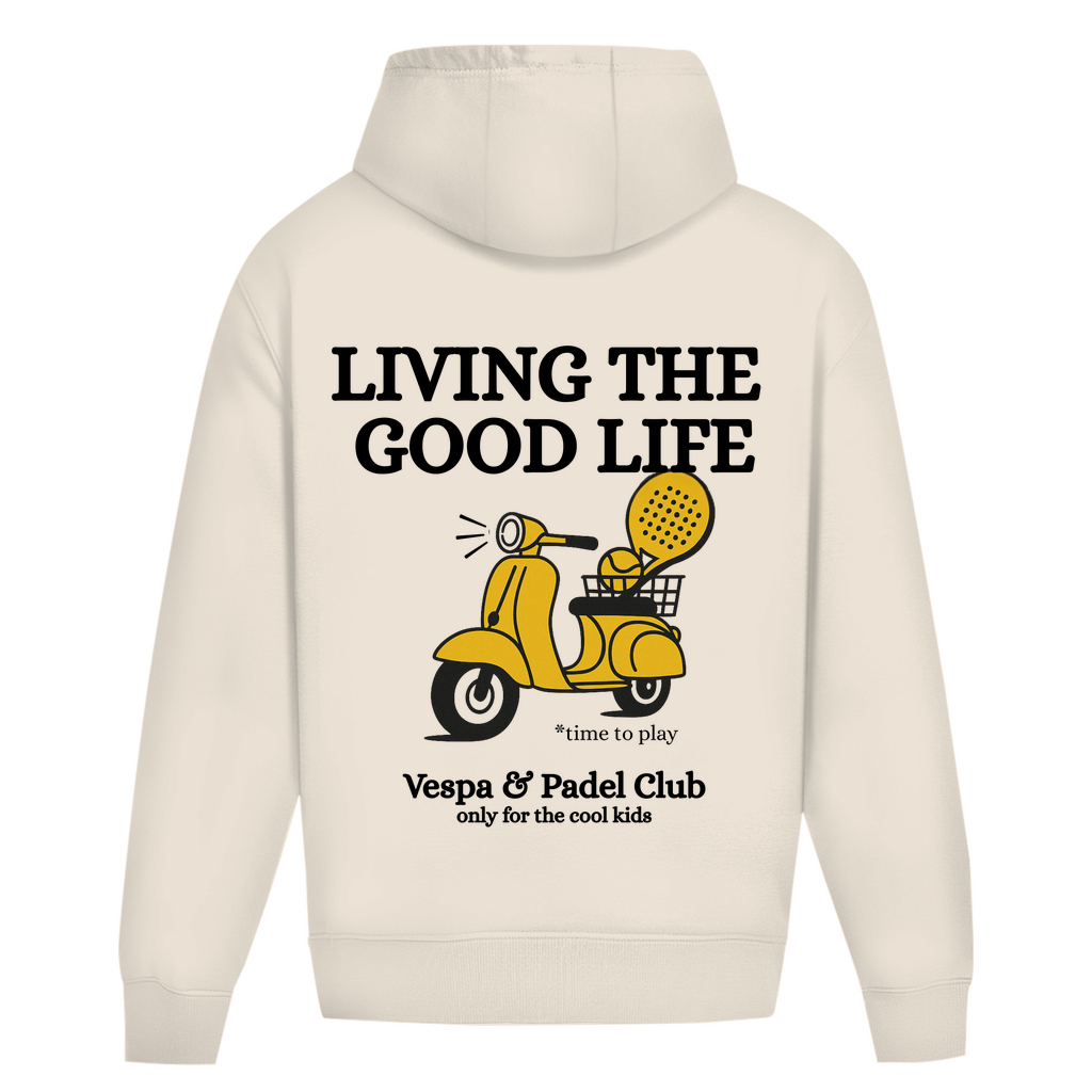 Oversize Hoodie "Vespa & Padel Club"