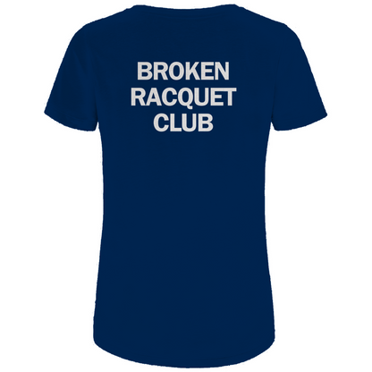 Basic Damen T-Shirt aus Bio-Baumwolle "Brocken Racquet Club"