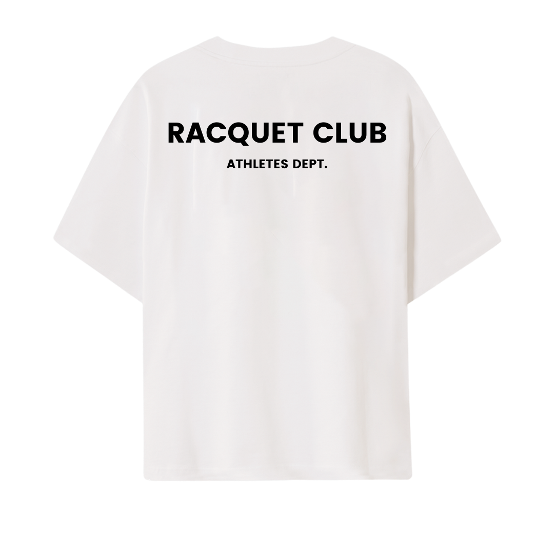 Oversize T-Shirt "Racquet Club"