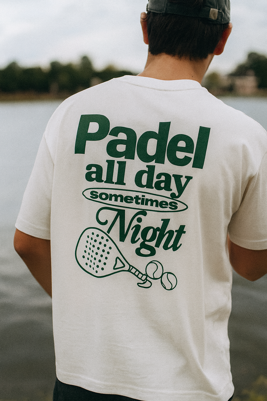 Oversize T-Shirt "Padel Night"