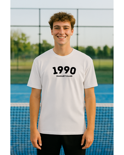 Basic Herren T-Shirt aus Bio-Baumwolle "1990"