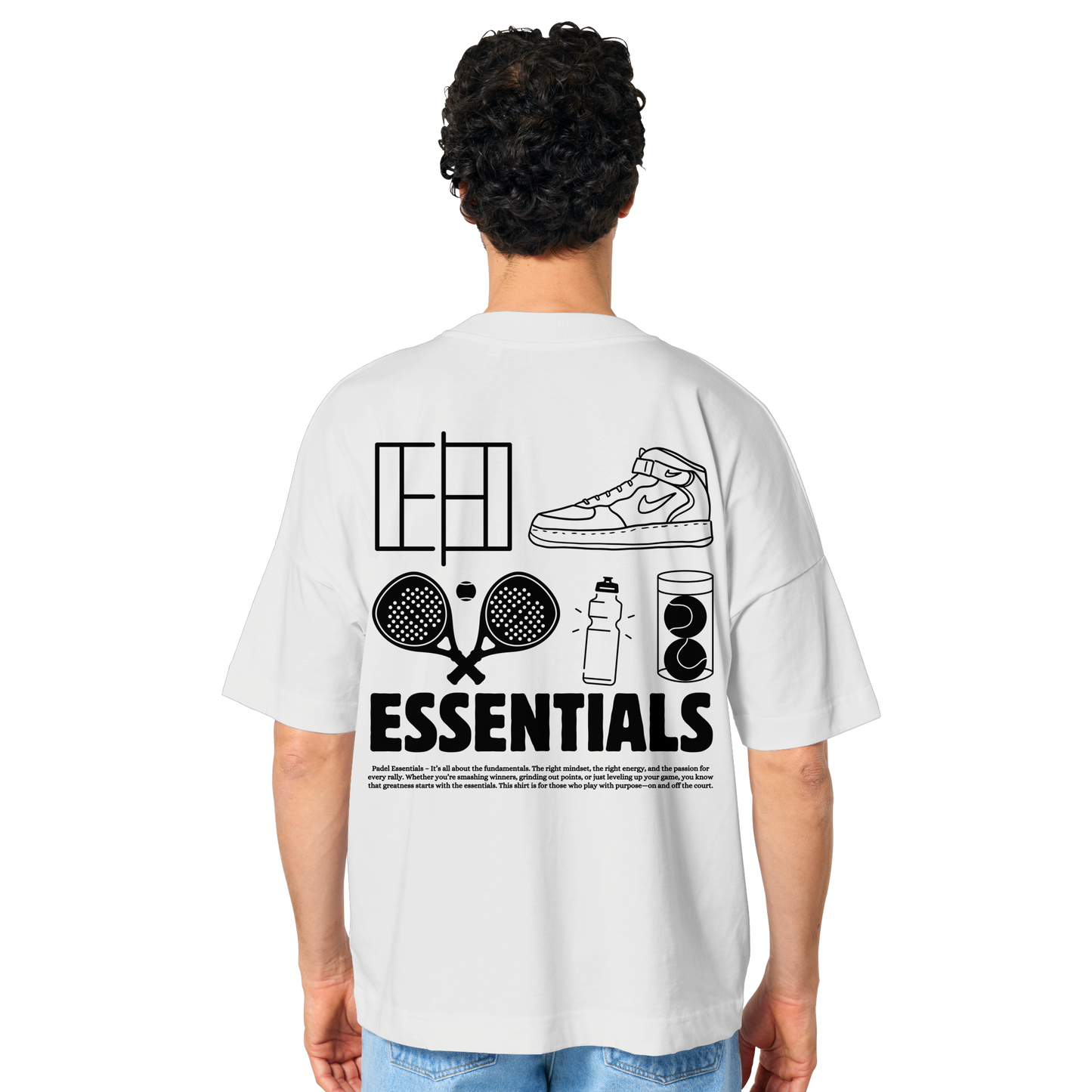 Premium Oversize T-Shirt PADEL ESSENTIALS