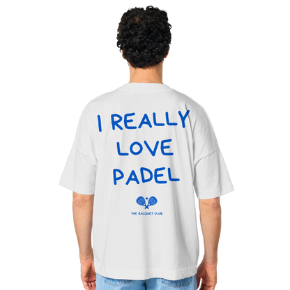 Premium Oversize T-Shirt PADEL LOVE