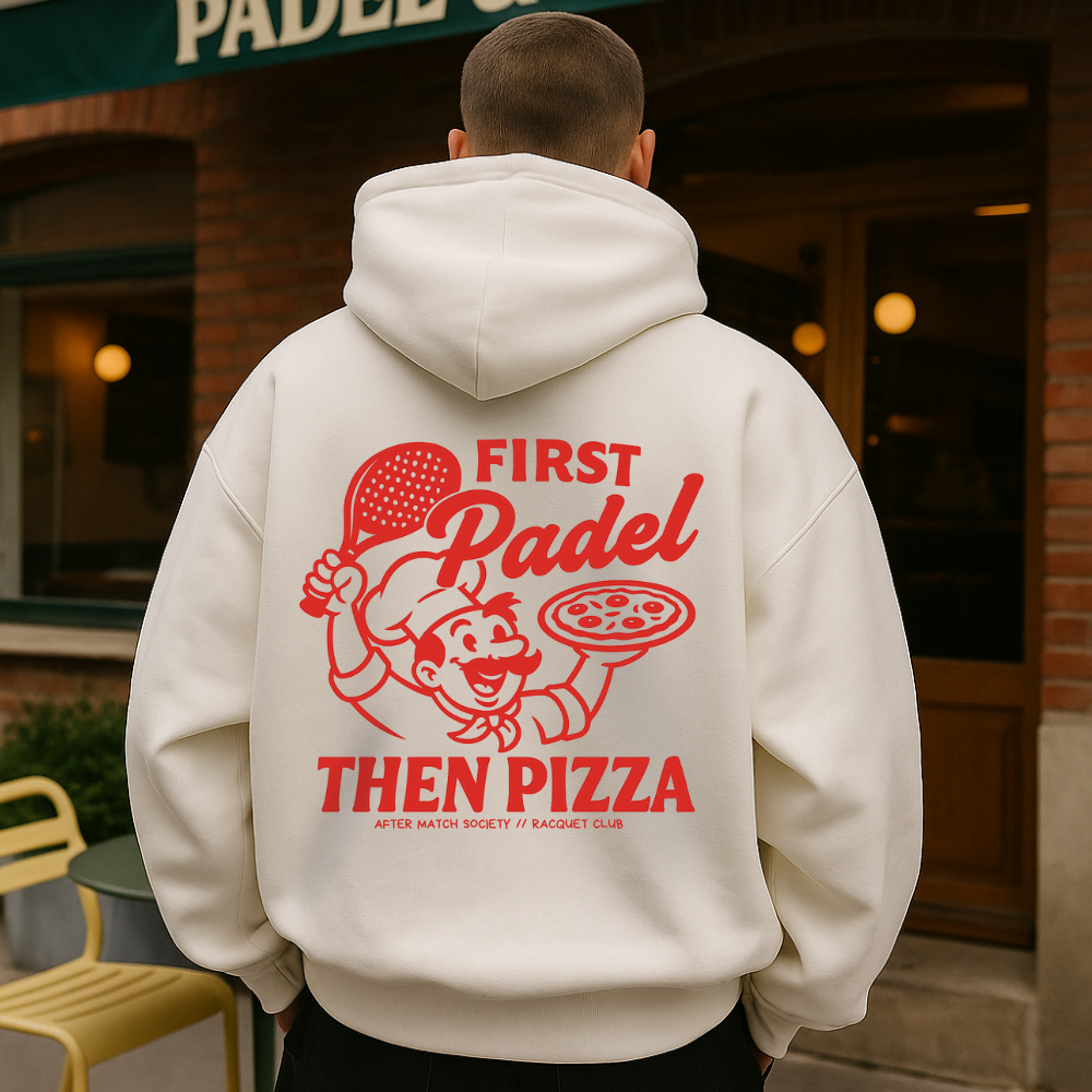 Oversize Hoodie Padel Pizza