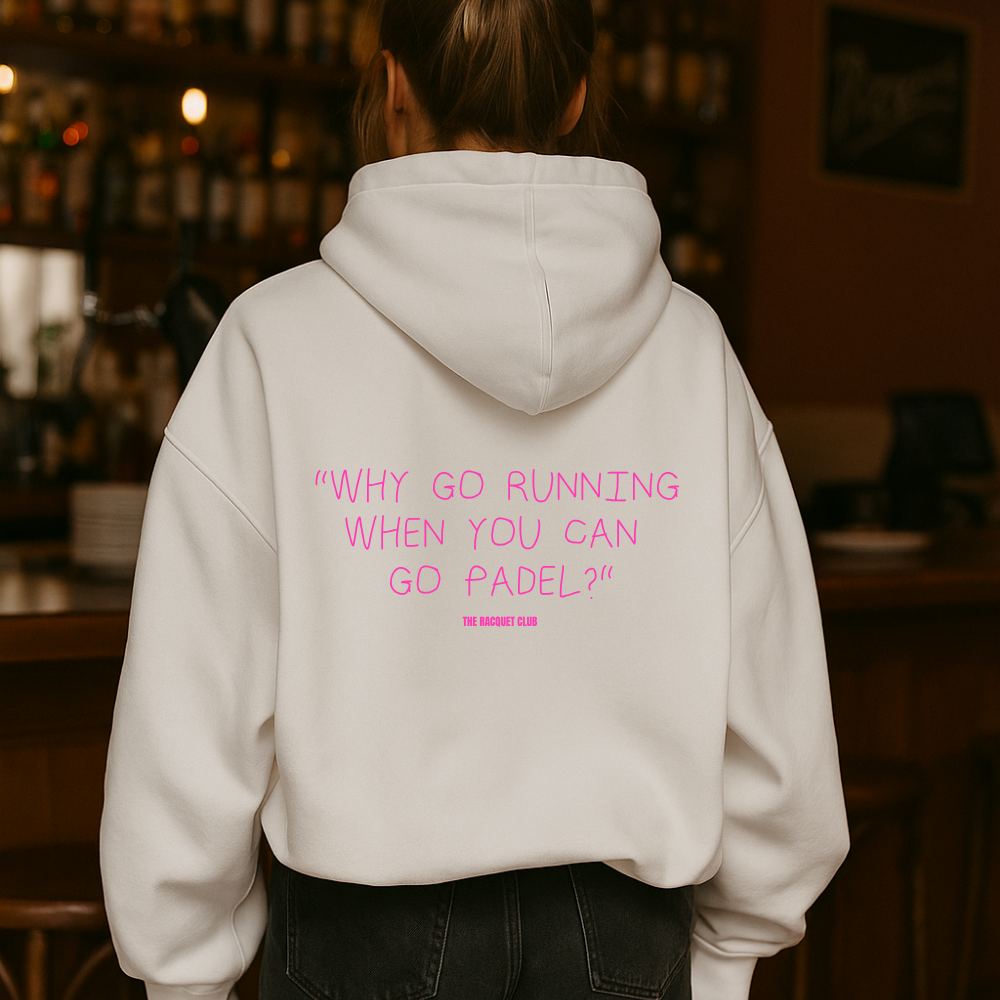 Oversized hoodie WHY GO RUNNING