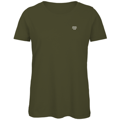 Basic Damen T-Shirt aus Bio-Baumwolle "Brocken Racquet Club"