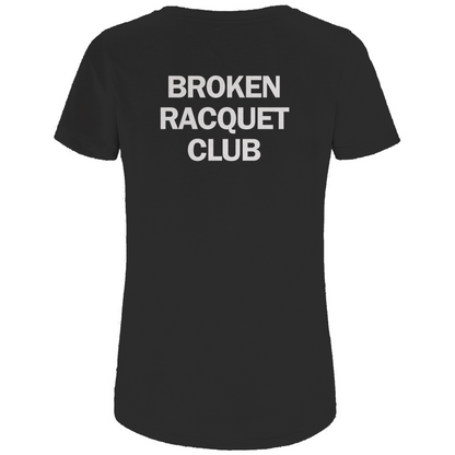 Basic Damen T-Shirt aus Bio-Baumwolle "Brocken Racquet Club"