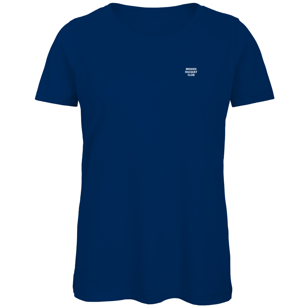 Basic Damen T-Shirt aus Bio-Baumwolle "Brocken Racquet Club"