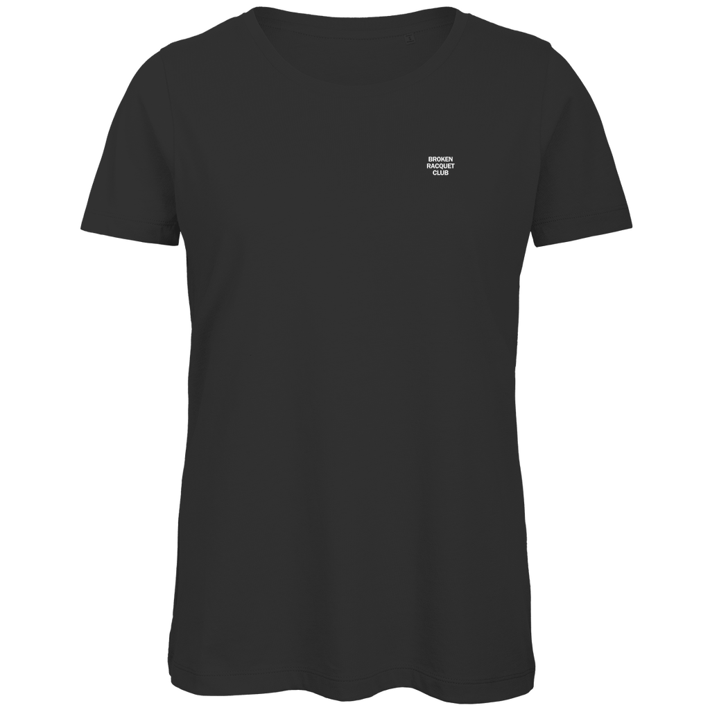 Basic Damen T-Shirt aus Bio-Baumwolle "Brocken Racquet Club"