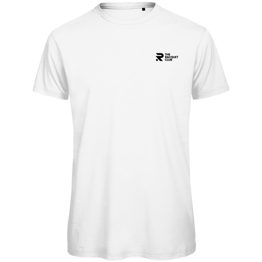 Basic Herren T-Shirt aus Bio-Baumwolle "Racquet  Club Logo"
